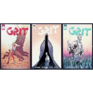 Grit #1–3 Set (2020, Scout Comics) – NM‎ Wickman, Castaniero, Gough, Myers
